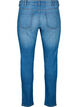Emily jeans med normal talje og slim fit, Blue denim, Packshot image number 1