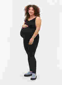 Graviditets jeggings med baglommer, Black, Model