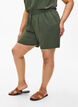 Shorts med lommer og elastik i taljen, Gr&oslash;n, Model image number 3