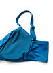 Bikini b&oslash;jle bh med draperinger, Bl&aring;, Packshot image number 3