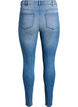 Super slim Amy jeans med h&oslash;j talje, Bl&aring;, Packshot image number 1