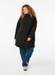 Vandafvisende softshelljakke med quiltet foer, Sort, Model image number 1