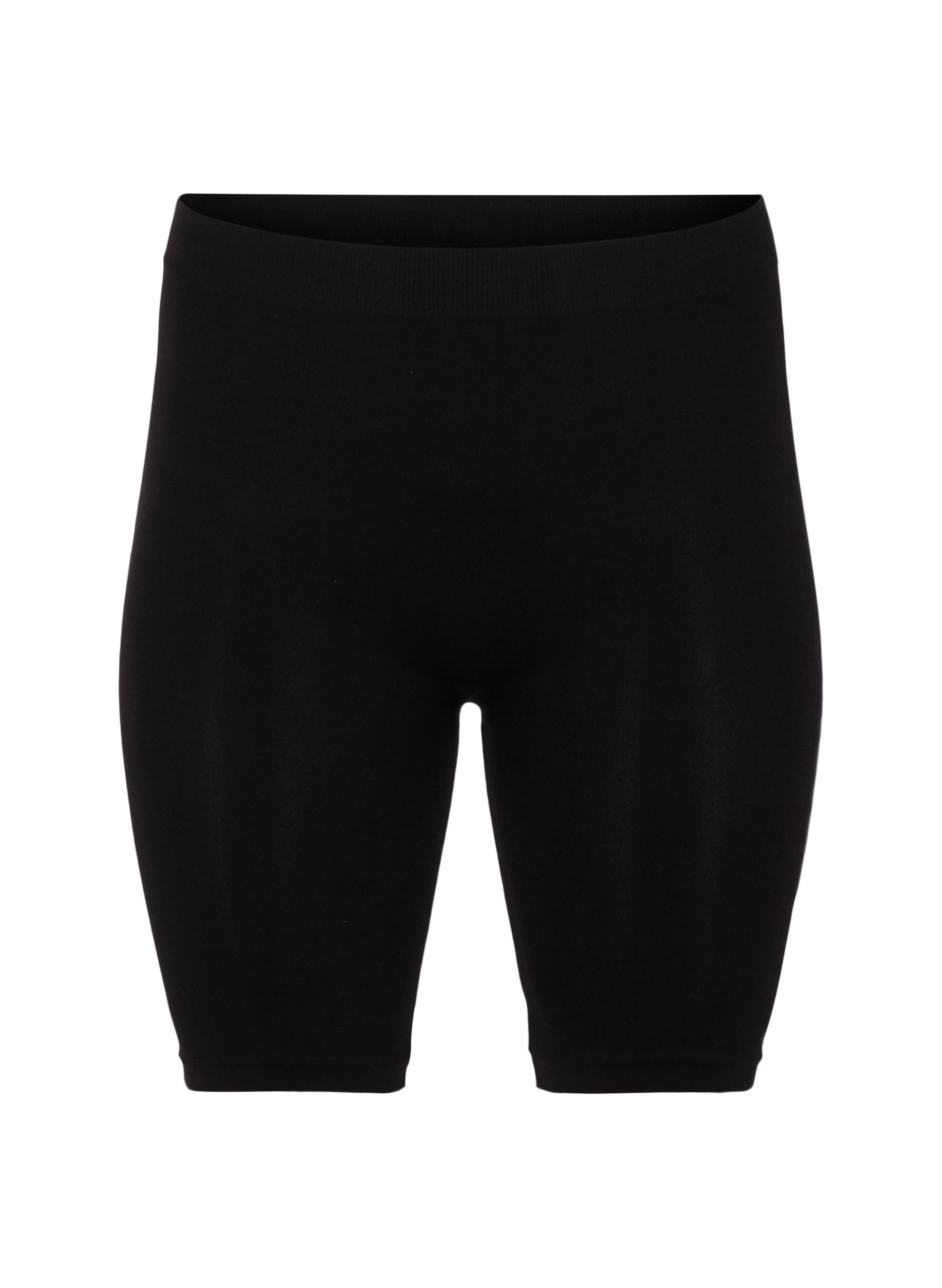 Zizzi Seamless cykelshorts, Black, Packshot image number 0