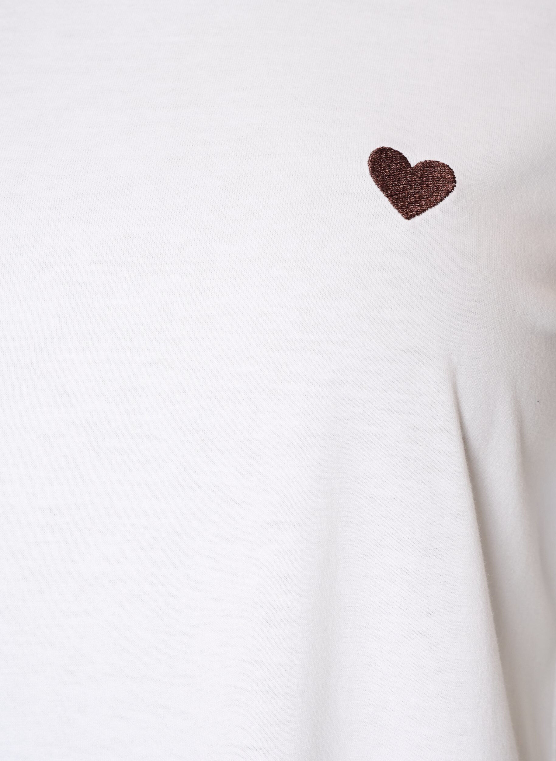ZizziT-shirt med motiv, Hvid, Packshot image number 2