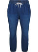 Denimjoggers med lommer, Bl&aring;, Packshot image number 0