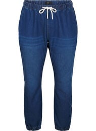 Denimjoggers med lommer, Bl&aring;