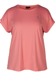 Ensfarvet trænings t-shirt, Pink icing