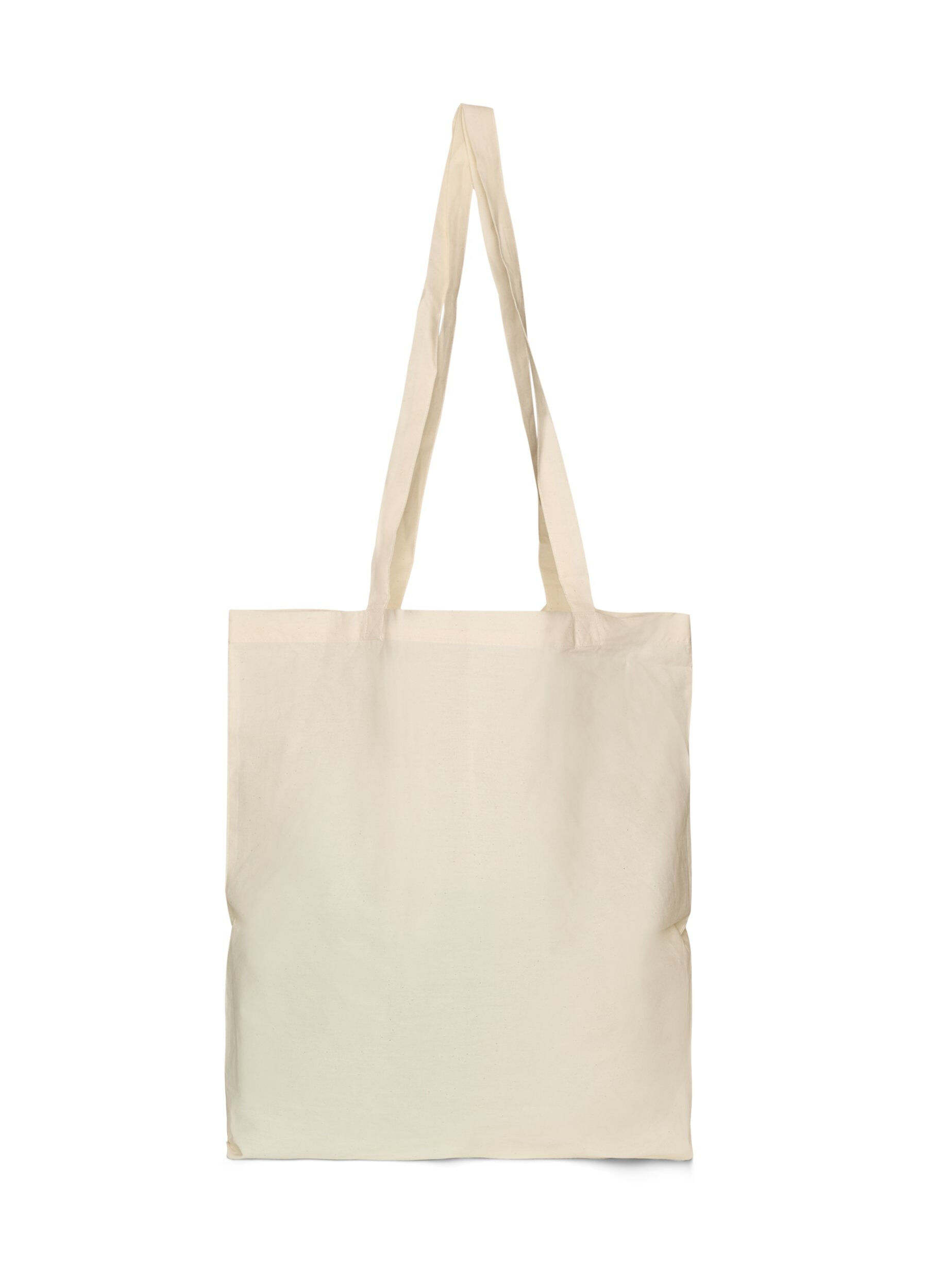 ZizziTotebag med print, Gr&oslash;n, Packshot image number 1