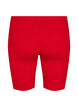 Ensfarvede basis cykelshorts, R&oslash;d, Packshot image number 1