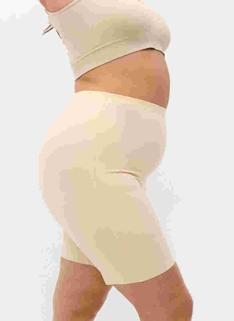 Light shapewear shorts med høj talje, Nude, Model image number 2
