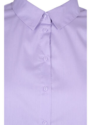 Langærmet skjorte med høj cuff, Lavender, Packshot image number 2