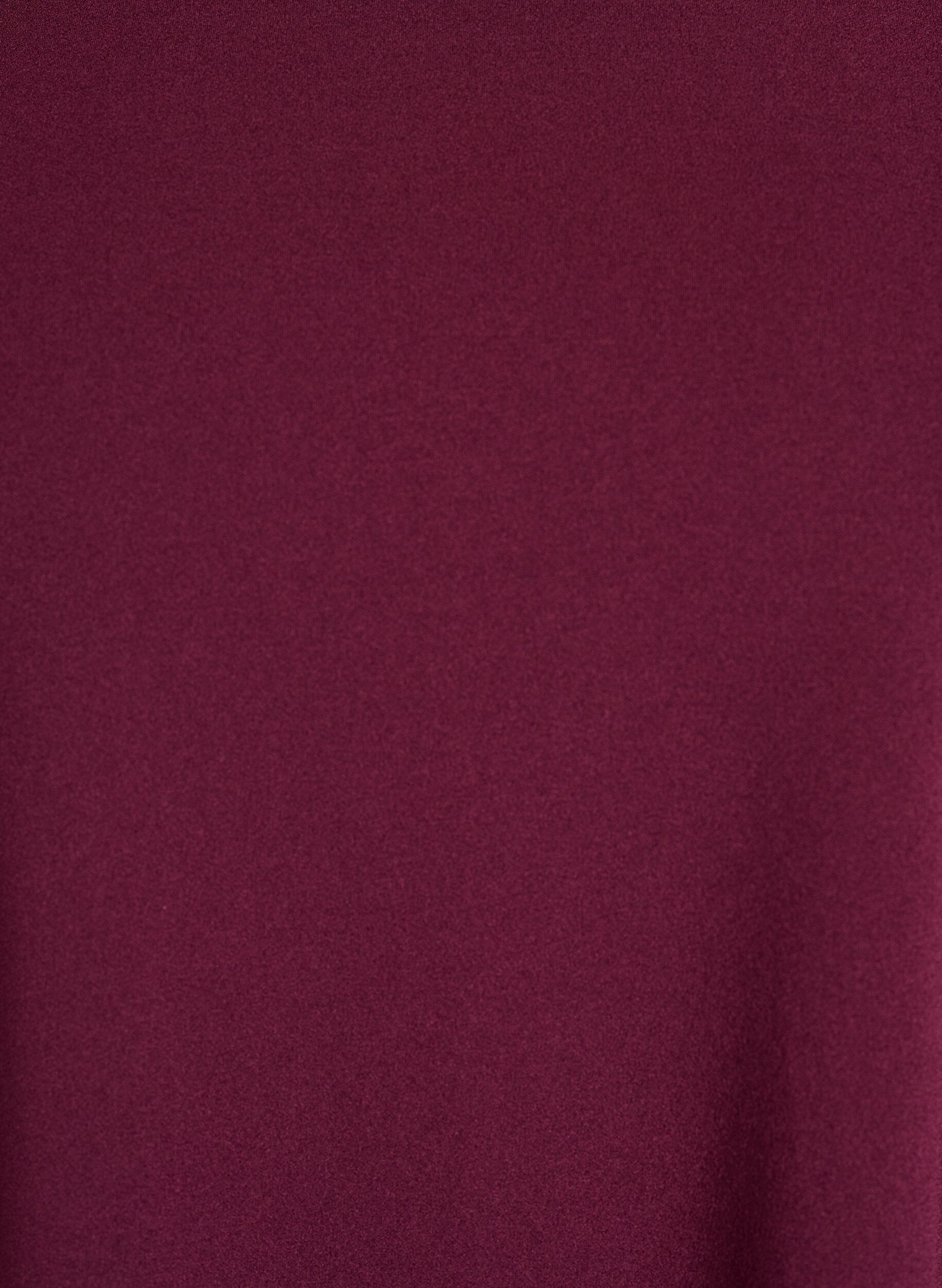 Zizzi FLASH - Kort kjole med a-facon og 3/4 &aelig;rmer, R&oslash;d, Packshot image number 2