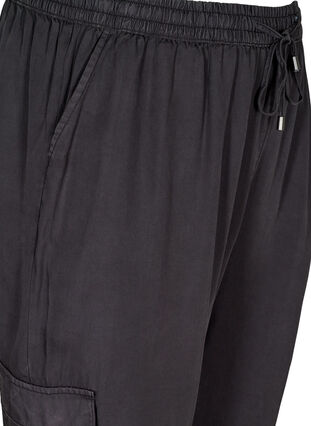 Bukser med store lommer, Black, Packshot image number 2