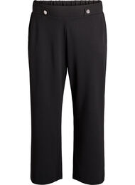 L&oslash;se bukser med lommer, Sort