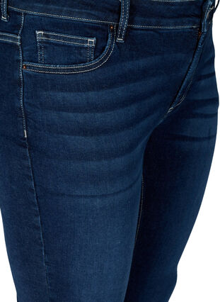 Ekstra slim Sanna jeans, Dark blue denim, Packshot image number 2