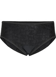 Menstruationstrusse med blonder, Black/lace