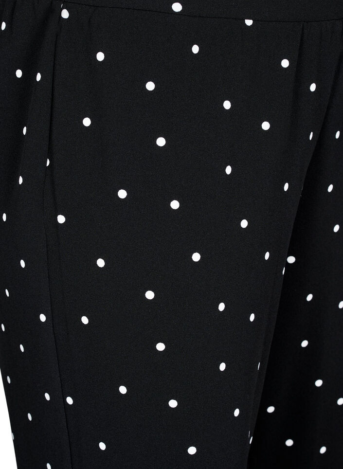 Bukser med straight fit, Sort, Packshot image number 2