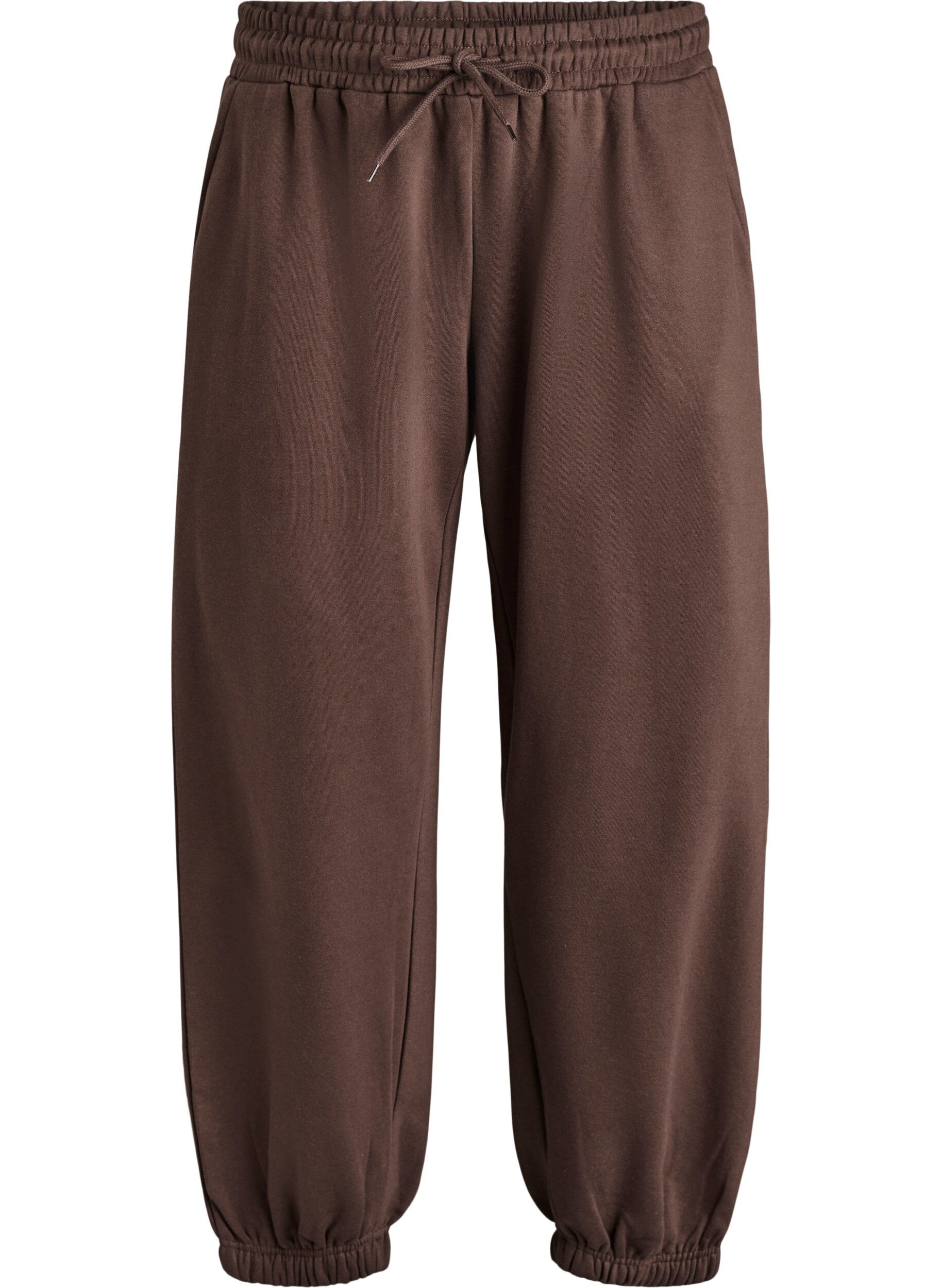Sweatpants med h&oslash;j talje og lommer
