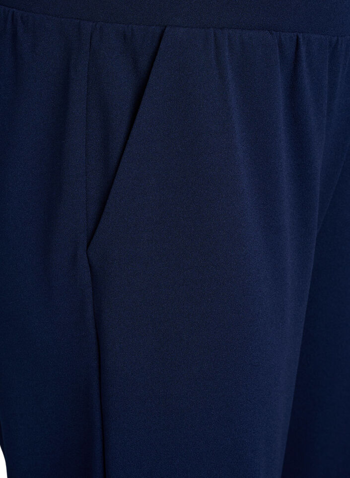 FLASH - Løse knickers med høj talje, Blå, Packshot image number 2