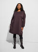 L&oslash;s sweatkjole med lommer, Brun, Model image number 1