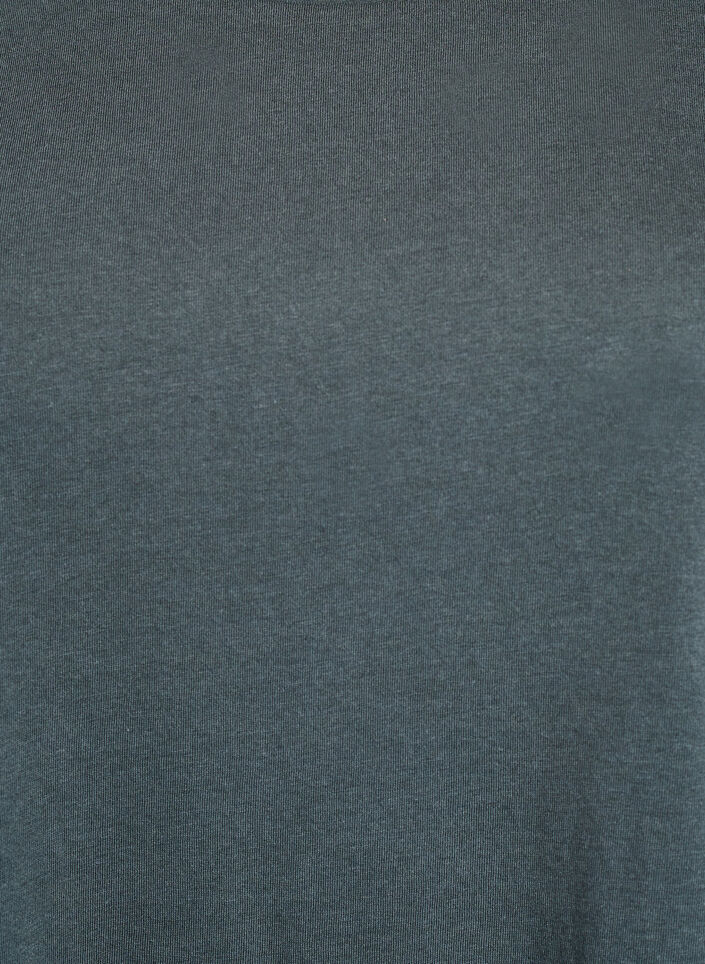 Kort&aelig;rmet t-shirt i bomuldsblanding, Gr&oslash;n, Packshot image number 2