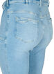 H&oslash;jtaljede Amy jeans med super slim fit, Light blue, Packshot image number 3
