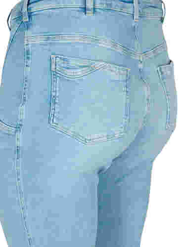 Højtaljede Amy jeans med super slim fit, Light blue, Packshot image number 3
