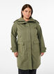 Vandafvisende parka jakke, Grøn, Model image number 0