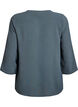 Bluse med 3/4 &aelig;rmer, Gr&oslash;n, Packshot image number 1