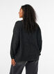 Cardigan i strik med rund hals og knaplukning, Gr&aring;, Model image number 2