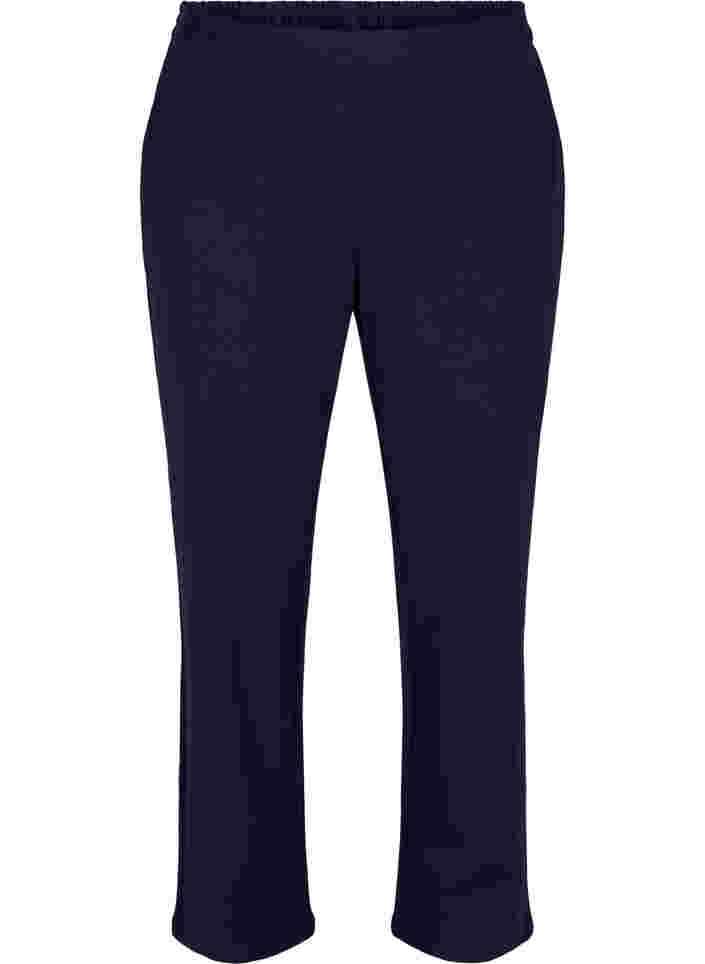 Klassiske bukser med vidde, Night Sky, Packshot image number 0