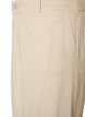 Bermudashorts i h&oslash;r og viskose med h&oslash;j talje, Beige, Packshot image number 2