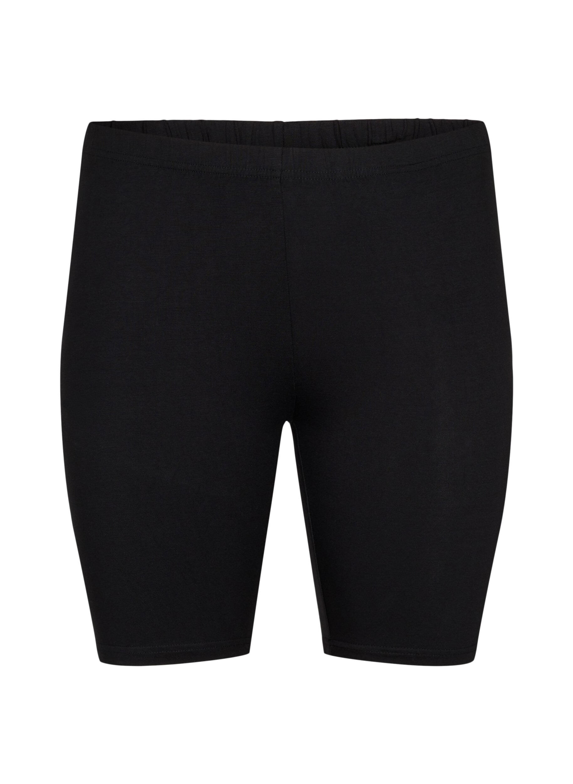 Zizzi2-pak cykelshorts i viskose, Beige, Packshot image number 3