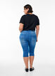 H&oslash;jtaljede Amy capri jeans med super slim fit, Bl&aring;, Model image number 1