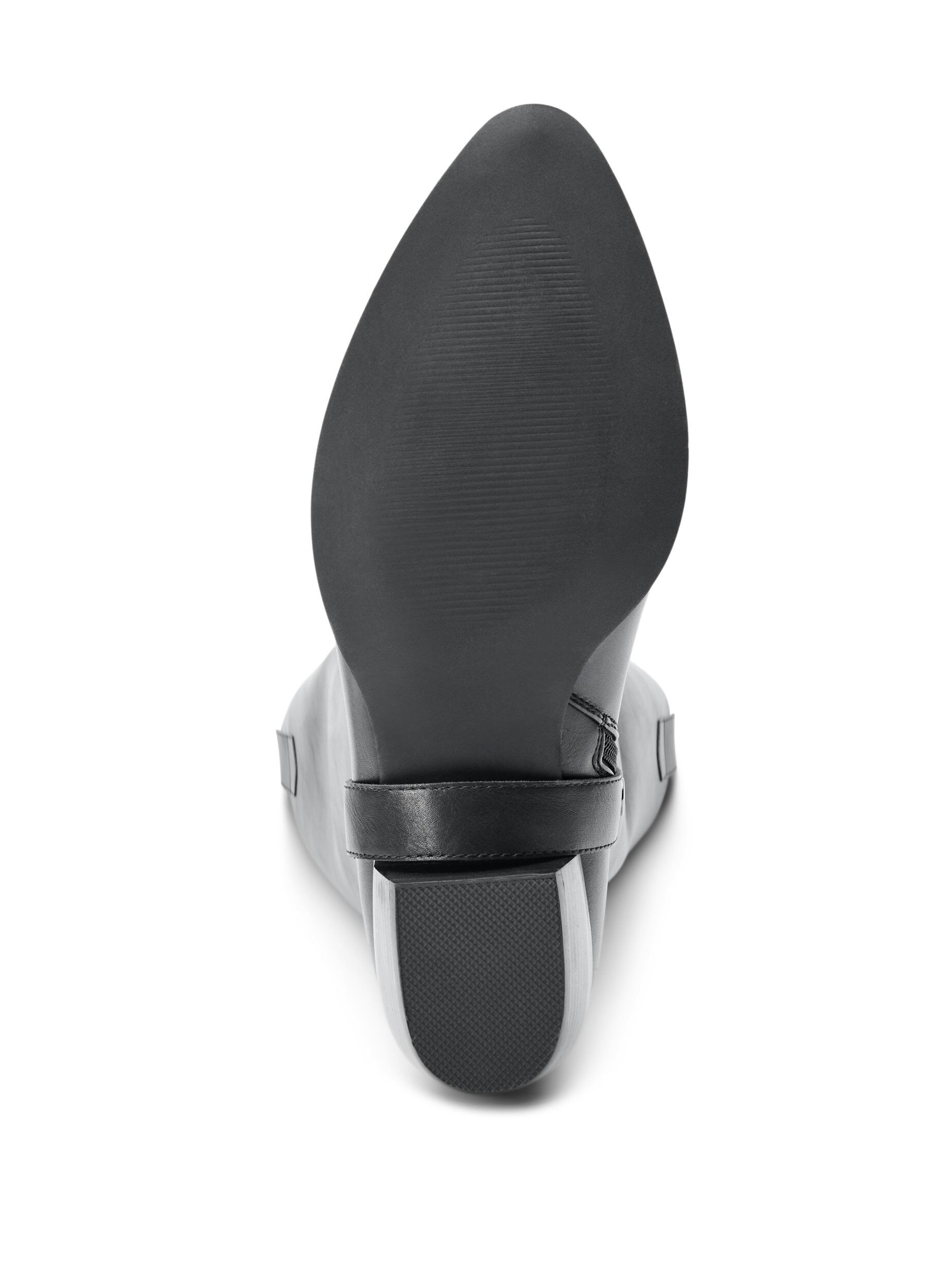 ZizziLang st&oslash;vle med aftageligt skaft, Sort, Packshot image number 5