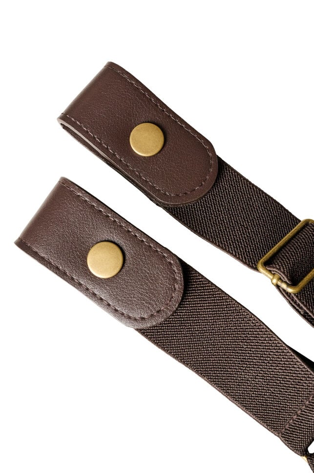 Elastik b&aelig;lte, Brun, Packshot image number 2