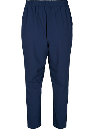 Bukser med lommer og elastikkant, Night Sky, Packshot image number 1
