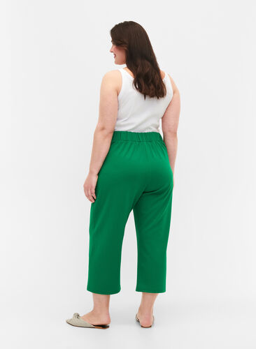 7/8 bukser med løs pasform, Jolly Green, Model image number 1