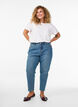 Mille mom fit jeans med h&oslash;j talje, Bl&aring;, Model image number 0
