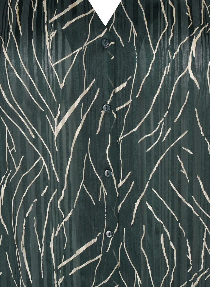 Langærmet skjorte med knapper, Grøn, Packshot image number 2