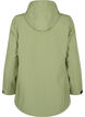 Kort softshell jakke med lommer, Oil Green, Packshot image number 1