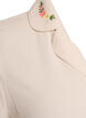 Natbluse i viskose med bindelukning og blomsterprint, Beige, Packshot image number 4