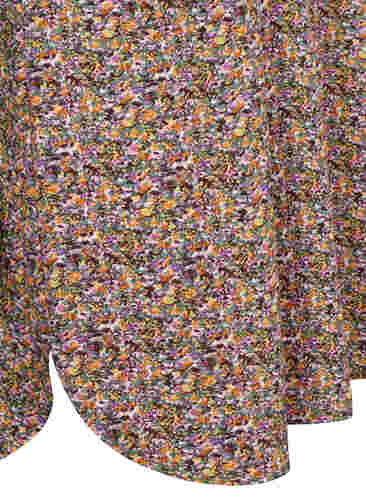 FLASH - Printet tunika med korte ærmer, Multi Ditsy, Packshot image number 3