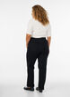 Regular fit Gemma jeans med h&oslash;j talje, Sort, Model image number 1