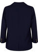 Klassisk blazer med knaplukning, Night Sky, Packshot image number 1
