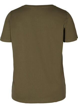 Kortærmet t-shirt med print, Ivy Green WONDER, Packshot image number 1
