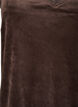 Velourtop med blondekanter, Brun, Packshot image number 2
