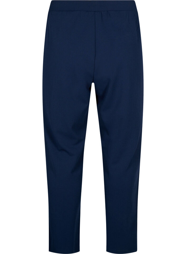 Bukser med straight fit, Bl&aring;, Packshot image number 1