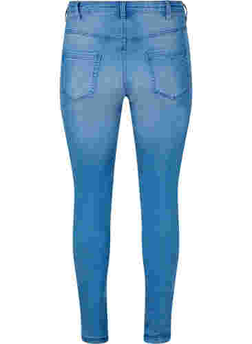 Slim fit Emily jeans med normal talje, Light blue, Packshot image number 1