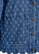 Denimjakke med distressed m&oslash;nster, Bl&aring;, Packshot image number 3